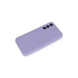 Newface Samsung Galaxy M15 Kılıf First Silikon - Lila