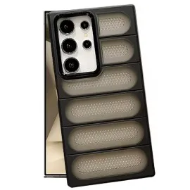 Newface Samsung Galaxy S24 Ultra Kılıf Airmax Silikon Kapak - Siyah