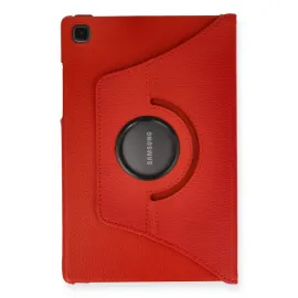 Newface Samsung Galaxy T500 Tab A7 10.4 Kılıf 360 Tablet Deri Kılıf - Kırmızı