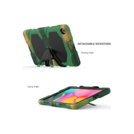 Newface Samsung Galaxy T510 Tab A 10.1 Kılıf Griffin Tablet Kapak - Kamuflaj