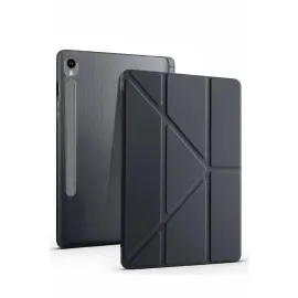 Newface Samsung Galaxy Tab S10 FE Plus 13.1 Kalemlikli Mars Tablet Kılıfı - Siyah