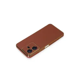 Newface Vivo Y22 2022 Kılıf Volet Silikon - Kırmızı