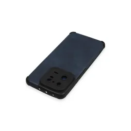 Newface Xiaomi Mi 13 Pro Kılıf Loop Deri Silikon - Lacivert