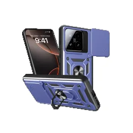 Newface Xiaomi Mi 15T Pars Lens Yüzüklü Silikon - Lacivert