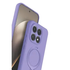 Newface Xiaomi Mi 15T Regal Magsafe Standlı Kapak - Lila