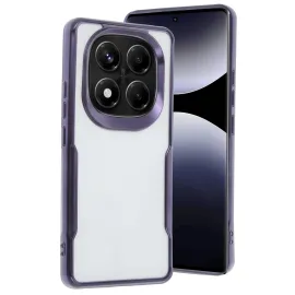 Newface Xiaomi Redmi Note 14 Pro 5G Kılıf Boyi Silikon Kapak - Derin Mor