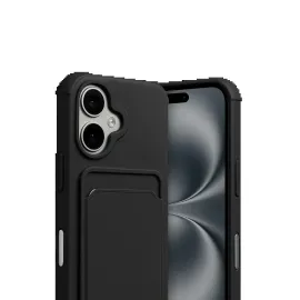 Newface Apple Iphone 17 Kelvin Kartvizitli Silikon - Siyah