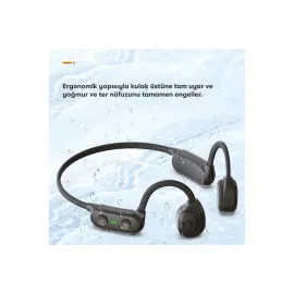 Newface AS10 Plus Suya Dayanıklı Bluetooth Kulaklık - Siyah
