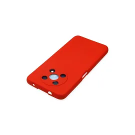 Newface Huawei Nova Y90 Kılıf Nano Içi Kadife Silikon - Kırmızı