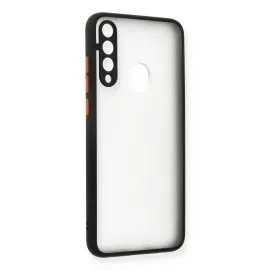 Newface Huawei Y6P Kılıf Montreal Silikon Kapak - Siyah