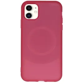 Newface Iphone 11 Kılıf Maya Karbon Kapak - Bordo