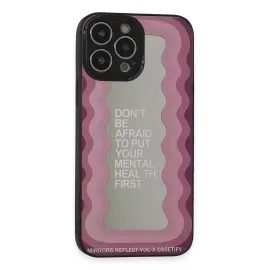 Newface Iphone 13 Pro Max Kılıf Mirror Desenli Kapak - Mirror - 11