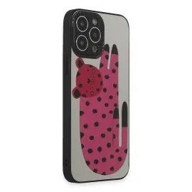 Newface Iphone 14 Pro Max Kılıf Mirror Desenli Kapak - Mirror - 12