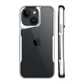 Newface Iphone 15 Kılıf Boyi Silikon Kapak - Gümüş