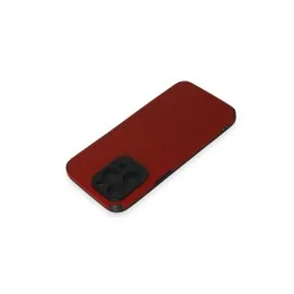 Newface Iphone 15 Pro Kılıf Loop Deri Silikon - Kırmızı