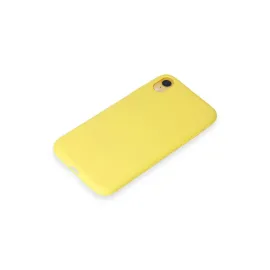 Newface Iphone Xr Kılıf First Silikon - Sarı