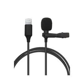 Newface Lightning 2 Metre Double Mikrofon - Siyah