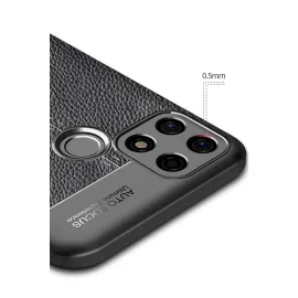 Newface Oppo A15 Kılıf Auto Focus Kapak - Kırmızı