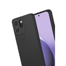 Newface Oppo Reno 14F First Silikon - Siyah