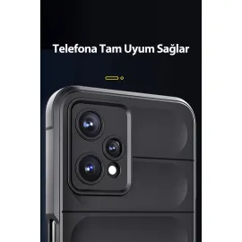 Newface Realme 9 Pro 5G Kılıf Optimum Silikon - Krem
