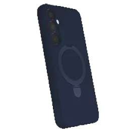 Newface Samsung Galaxy A35 5G Regal Magsafe Standlı Kapak - Lacivert