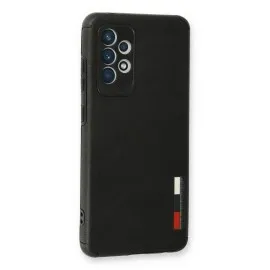 Newface Samsung Galaxy A53 5G Kılıf Loop Deri Silikon - Siyah