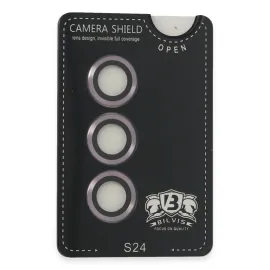 Newface Samsung Galaxy S24 Bilvis Titan Kamera Lens - Derin Mor