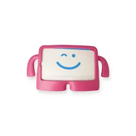 Newface Samsung Galaxy Tab A9 Kılıf Karakter Tablet Silikon - Pembe