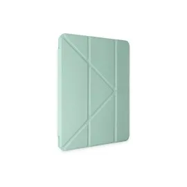 Newface Samsung Galaxy Tab A9 Plus Kılıf Kalemlikli Mars Tablet Kılıfı - Açık Yeşil