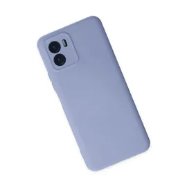 Newface Vivo Y15S Kılıf Nano Içi Kadife Silikon - Lila