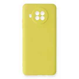 Newface Xiaomi Mi 10T Lite Kılıf Nano Içi Kadife Silikon - Sarı