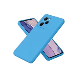 Newface Xiaomi Poco X5 Pro 5G Nano Içi Kadife Silikon - Mavi