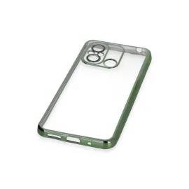 Newface Xiaomi Redmi 12C Kılıf Razer Lensli Silikon - Yeşil