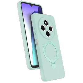 Newface Xiaomi Redmi 14C Regal Magsafe Standlı Kapak - Su Yeşili