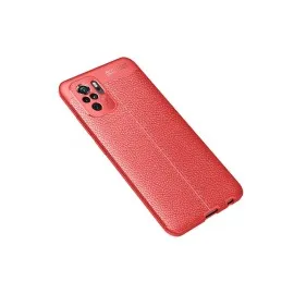 Newface Xiaomi Redmi Note 10 Kılıf Auto Focus Kapak - Kırmızı