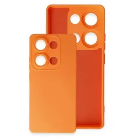 Newface Xiaomi Redmi Note 13 4G Kılıf Nano içi Kadife Silikon - Gri