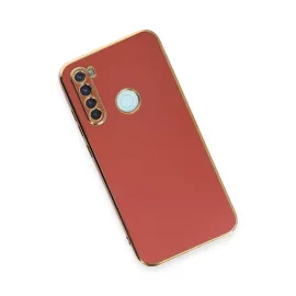 Newface Xiaomi Redmi Note 8 Kılıf Volet Silikon - Kırmızı