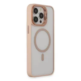 Joko Iphone 15 Pro Kılıf Roblox Lens Magsafe Standlı Kapak - Pudra