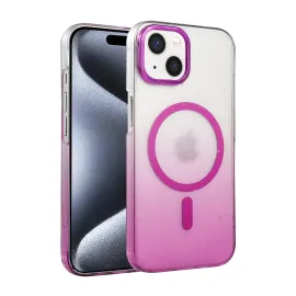 Newface Apple Iphone 14 Glossy Magsafe Kapak - Mor