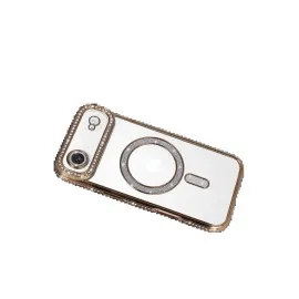 Newface Apple Iphone 17 Air Joke Simli Magneticsafe Kılıf - Gold