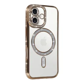 Newface Apple Iphone 17 Joke Simli Magneticsafe Kılıf - Gold