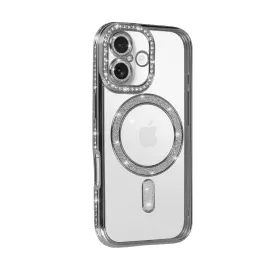 Newface Apple Iphone 17 Joke Simli Magneticsafe Kılıf - Gümüş