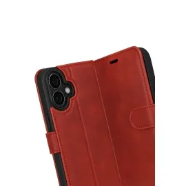 Newface Apple Iphone 17 Trend S Plus Kapaklı Kılıf - Kırmızı