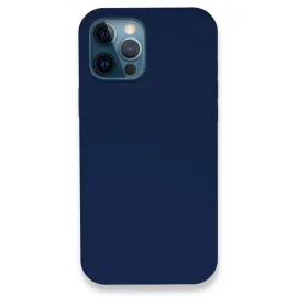 Newface Iphone 12 Pro Kılıf Lansman Legant Silikon - Lacivert