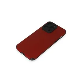 Newface Iphone 15 Pro Kılıf Loop Deri Silikon - Kırmızı
