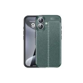 Newface Iphone 16 Kılıf Auto Focus Kapak - Koyu Yeşil