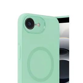 Newface Iphone 16E Kılıf Maya Karbon Kapak - Koyu Yeşil