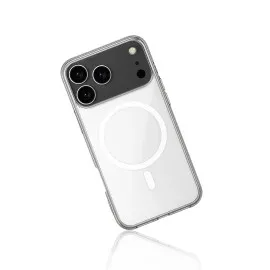 Newface Iphone 17 Pro Max Kılıf Magneticsafe Şeffaf Silikon - Şeffaf