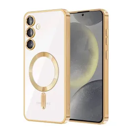 Newface Samsung Galaxy A15 4G Kross Magneticsafe Kapak - Gold