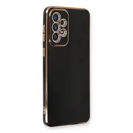 Newface Samsung Galaxy A33 5G Kılıf Volet Silikon - Siyah